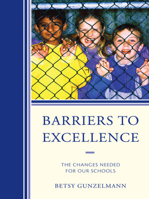 cover image of Barriers to Excellence